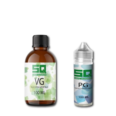 BASE SCOMPOSTA 50/50 250ML ( 100 VG + 100 PG) SOLUZIONE 4