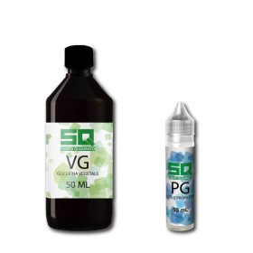 BASE SCOMPOSTA 50/50 500ML ( 50 VG + 50 PG) SOLUZIONE 16
