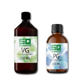 BASE SCOMPOSTA 50/50 1000ML ( 250 VG + 250 PG) SOLUZIONE 10