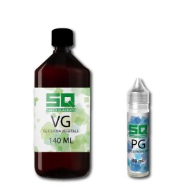 BASE SCOMPOSTA 70/30  1000ML ( 140 VG + 60 PG) SOLUZIONE 16