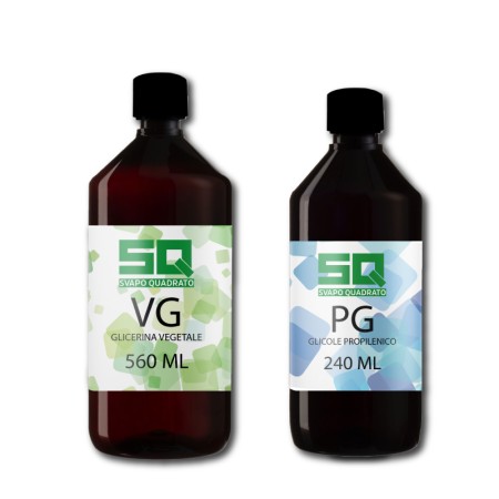 BASE SCOMPOSTA 70/30  1000ML ( 560 VG + 240 PG) SOLUZIONE 4