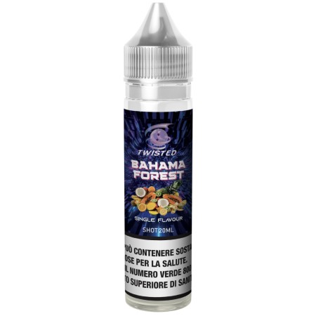 TWISTED SINGLE BAHAMA FOREST SHOT 20 ML