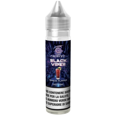 TWISTED SINGLE BLACK VIPER SHOT 20 ML