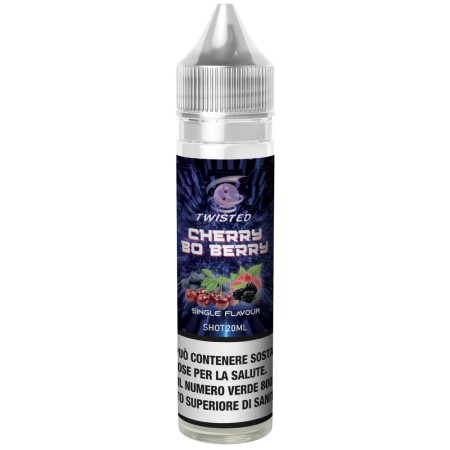 TWISTED SINGLE CHERRY BO BERRY SHOT 20 ML