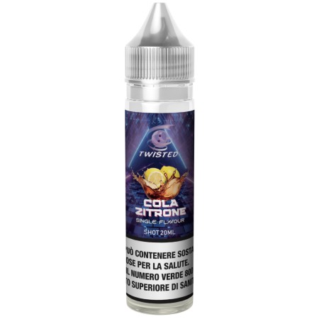 TWISTED SINGLE COLA ZITRONE SHOT 20 ML