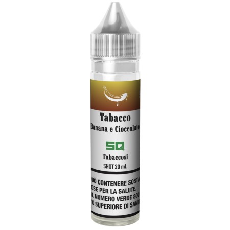 I TABACCOSI TABACCO BANANA CIOCCOLATO SHOT 20 ML