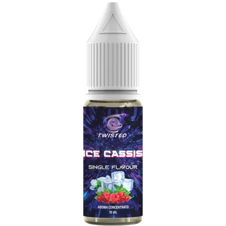TWISTED SINGLE ICE CASSIS AROMA 10 ML