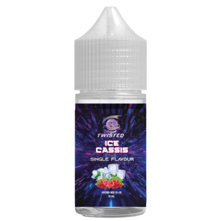 TWISTED SINGLE ICE CASSIS AROMA MIX 10+10