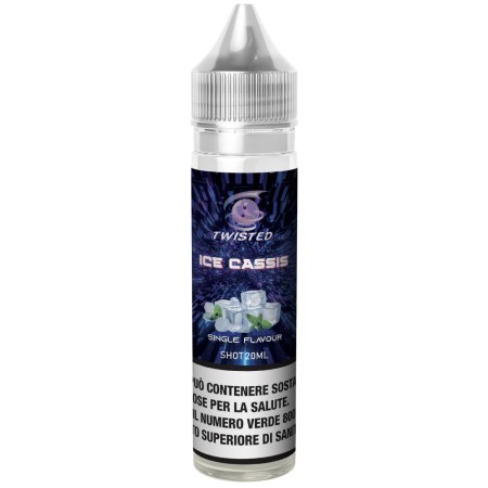 TWISTED SINGLE ICE CASSIS SHOT 20 ML