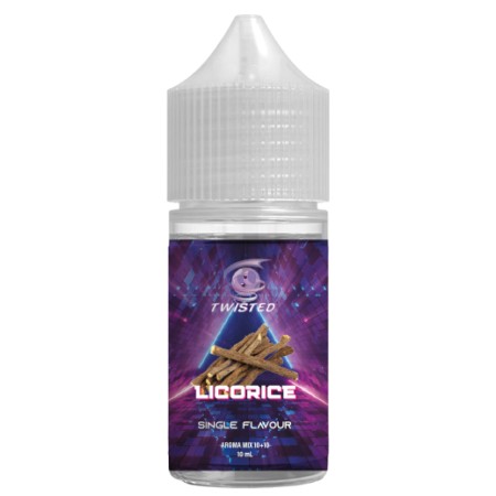 TWISTED SINGLE LICORICE AROMA MIX 10+10