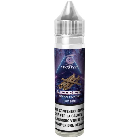 TWISTED SINGLE LICORICE SHOT 20 ML