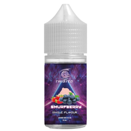 TWISTED SINGLE SMURFBERRY AROMA MIX 10+10