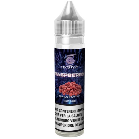 TWISTED SINGLE RASPBERRY SHOT 20 ML