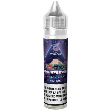 TWISTED SINGLE SMURFBERRY SHOT 20 ML