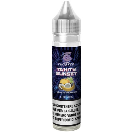 TWISTED SINGLE TAHITY SUNSET SHOT 20 ML