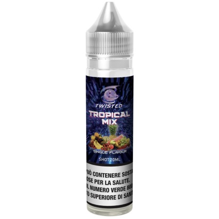 TWISTED SINGLE TROPICAL MIX SHOT 20 ML