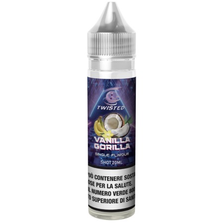 TWISTED SINGLE VANILLA GORILLA SHOT 20 ML