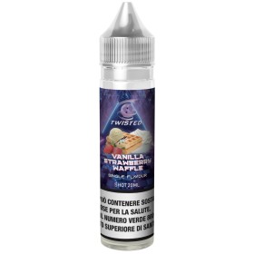 TWISTED SINGLE VANILLA STRAWBERRY WAFFLE SHOT 20 ML